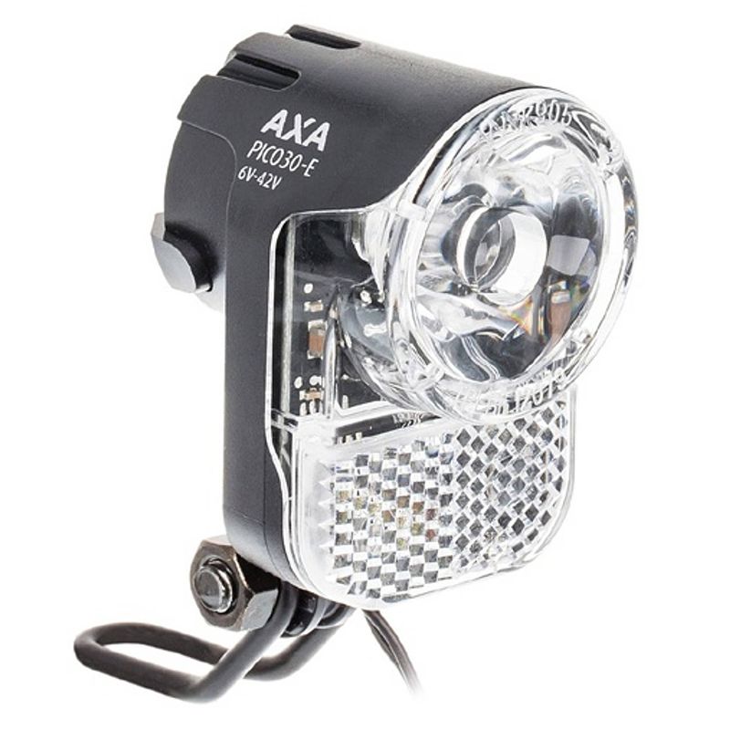 Foto van Axa koplamp pico 30-e switch led e-bike zwart