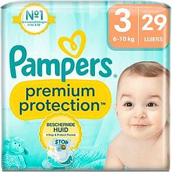 Foto van Pampers premium protection maat 3, 29 luiers bij jumbo