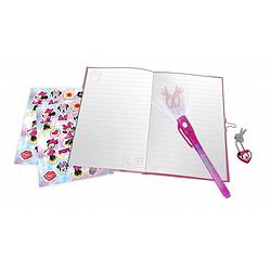 Foto van Disney notitieboek magisch minnie mouse a5 papier roze 5-delig