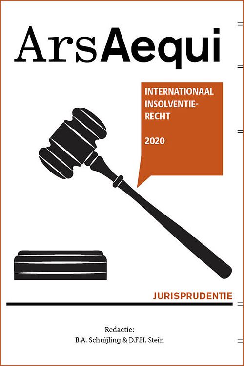 Foto van Jurisprudentie internationaal insolventierecht 2020 - paperback (9789492766816)