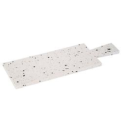 Foto van Cosy & trendy serveerplank terrazzo wit 39 x 13 cm