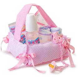 Foto van Berjuan babypop-accessoires meisjes 38 cm polyester roze