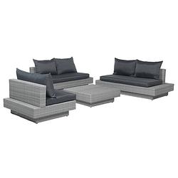 Foto van Garden impressions capetown loungeset - vintage grey