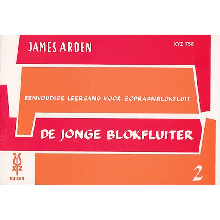 Foto van Xyz uitgeverij james arden de jonge blokfluiter 2 educatief boek