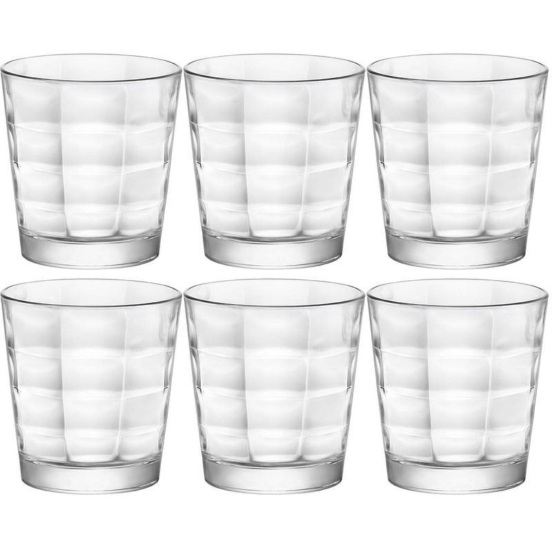 Foto van Set van 6x stuks tumbler waterglazen/drinkglazen transparant 240 ml - drinkglazen