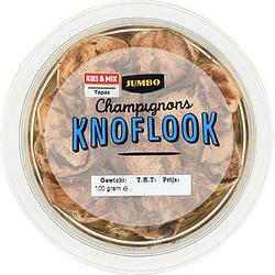Foto van 3 voor € 6,00 | jumbo champignons knoflook 100g aanbieding bij jumbo