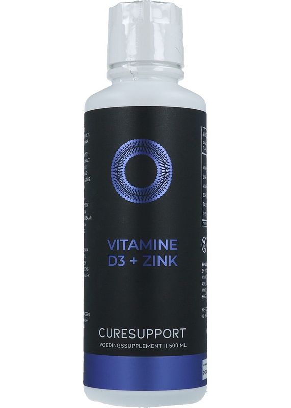 Foto van Curesupport vitamine d3 + zink drank