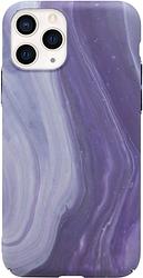 Foto van Bluebuilt purple marble hard case apple iphone 11 pro back cover