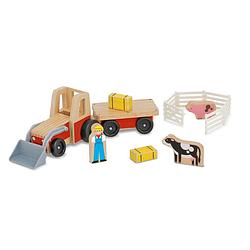 Foto van Melissa & doug tractor-set 8-delig