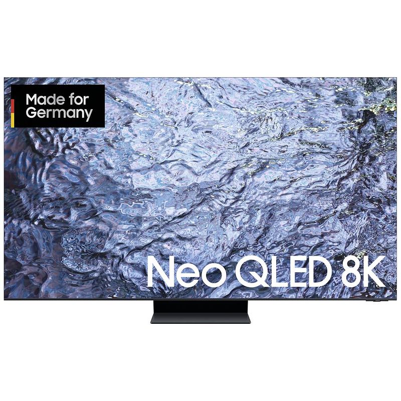 Foto van Samsung neo qled 8k qn900c qled-tv 189 cm 75 inch energielabel g (a - g) 8k, ci+*, dvb-c, dvb-s2, dvb-t2 hd, qled, smart tv, wifi titaanzwart