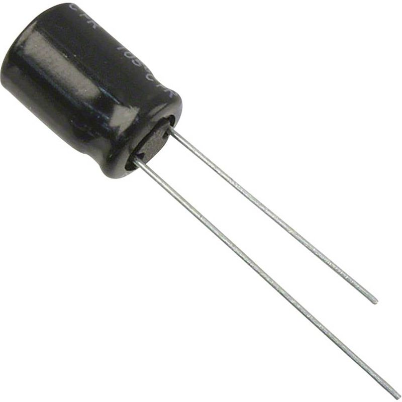 Foto van Panasonic eeu-fr1e331b elektrolytische condensator radiaal bedraad 5 mm 330 µf 25 v 20 % (ø) 8 mm 1 stuk(s)