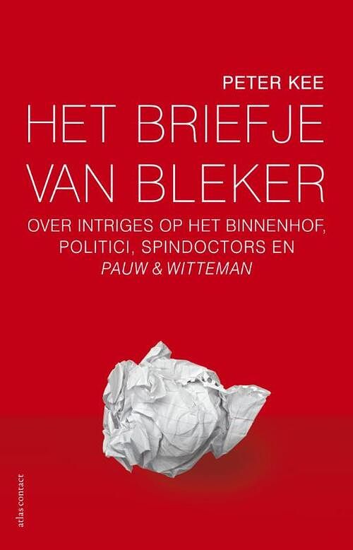 Foto van Het briefje van bleker - peter kee - ebook (9789045022345)