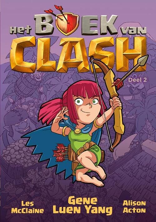 Foto van Het boek van clash - deel 2 - gene luen yang - hardcover (9789464530728)