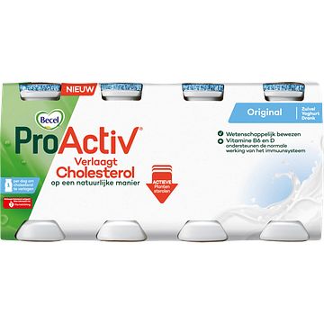 Foto van Becel proactiv original zuivel yoghurtdrank 8 x 75g bij jumbo