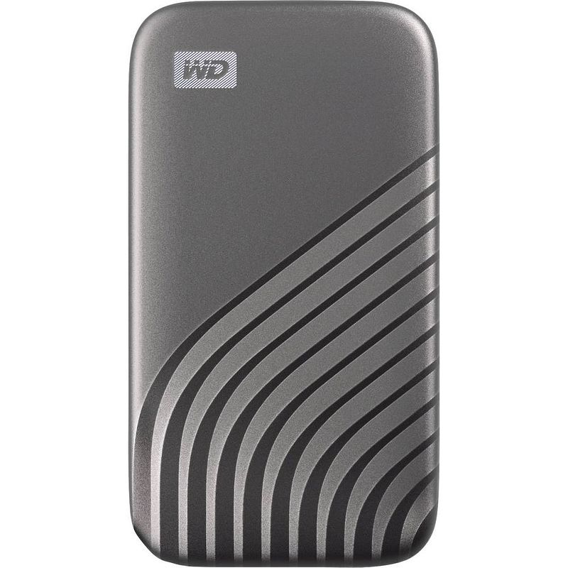 Foto van Wd - externe ssd-schijf - my passport ™ - 1 tb - usb-c - grijs