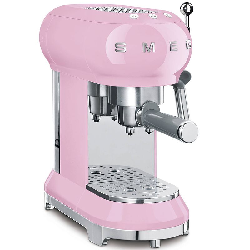 Foto van Smeg ecf01pkeu koffiezetapparaat half automatisch espressomachine 1 l