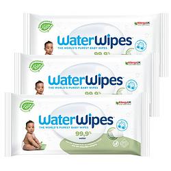 Foto van Waterwipes - snoetenpoetser soapberry - 3 x 60 babydoekjes - 99,9% water *plastic vrij