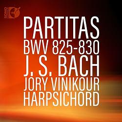 Foto van Partitas for harpsichord, bwv 825-830 - cd (0053479220929)