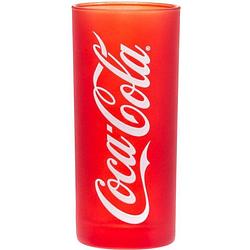 Foto van Luminarc coca cola longdrinkglas - frozen rood - 27 cl - set-4