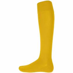Foto van Gele hoge sokken 1 paar 35-38 - verkleedkousen