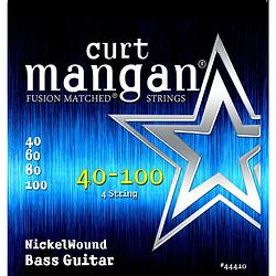 Foto van Curt mangan nickel wound 40-100 snarenset voor elektrische basgitaar
