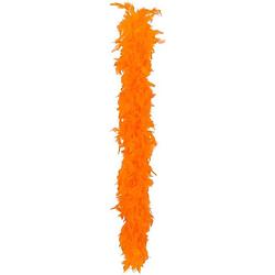 Foto van 12 stuks oranje boa 180 cm - oranjefeest - koningsdag - ek/wk voetbal