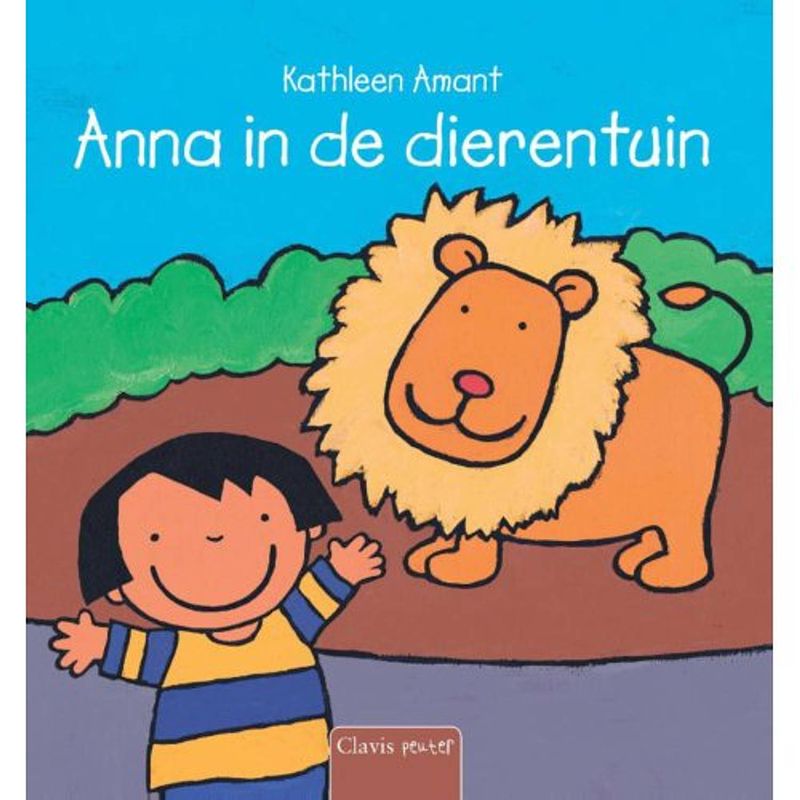 Foto van Anna in de dierentuin