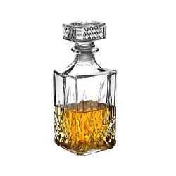 Foto van Whiskey karaf - 1 litre - glas - karaf 1 l - wijn - whiskey karaf - luxe whiskey