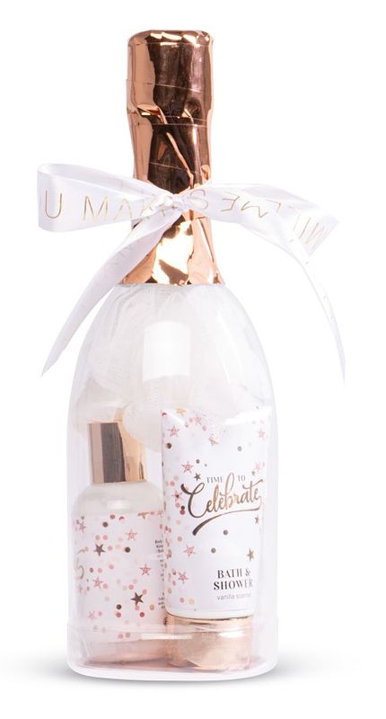 Foto van Source balance champagnefles giftset