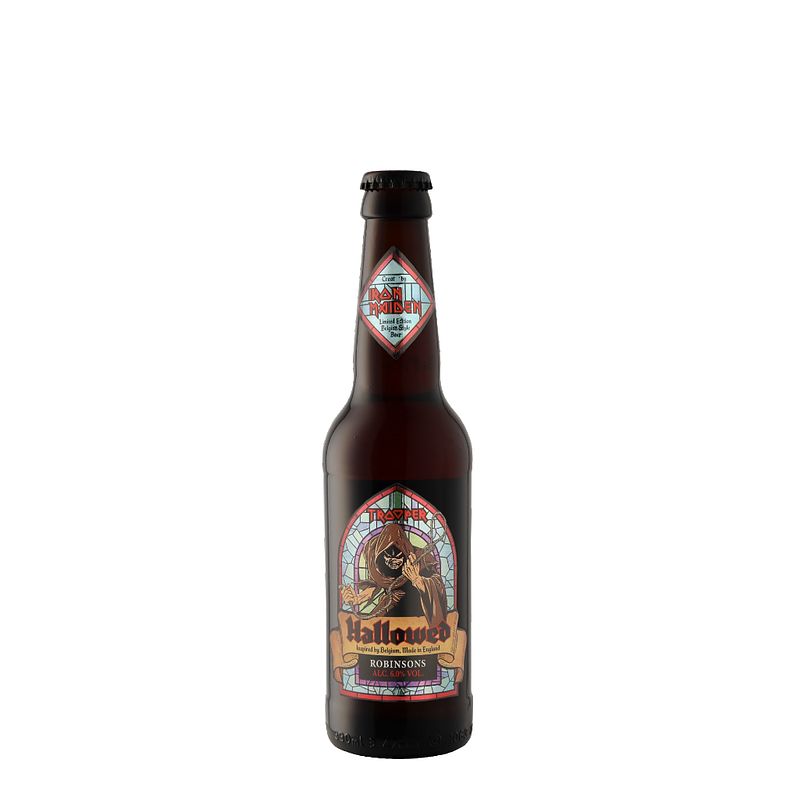 Foto van Trooper iron maiden hallowed limited edition 33cl bier