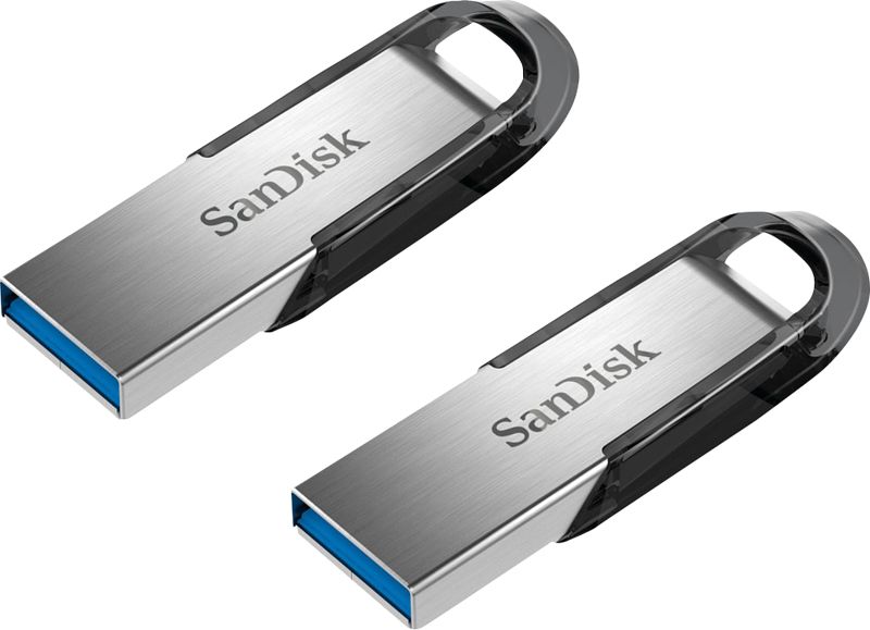 Foto van Sandisk cruzer ultra flair 16 gb duo pack