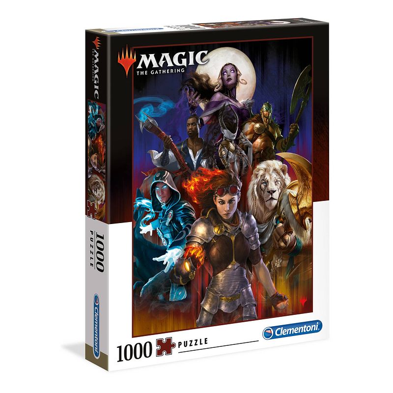 Foto van Clementoni legpuzzel magic the gathering 3 karton 1000 stukjes