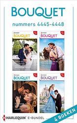 Foto van Bouquet e-bundel nummers 4445 - 4448 - kim lawrence, maya blake, michelle smart, emmy grayson - ebook