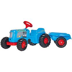 Foto van Rolly toys traptractor rollykiddy classic blauw
