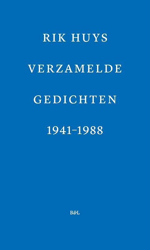 Foto van Verzamelde gedichten - rik huys - hardcover (9789464759389)