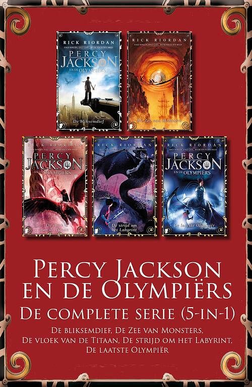 Foto van Percy jackson en de olympiërs - de complete serie (5-in-1) - rick riordan - ebook (9789000348336)
