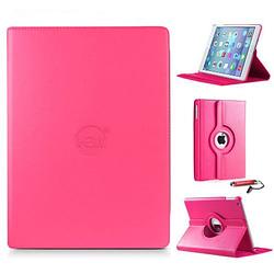 Foto van Hem apple ipad 10.2 (2019/2020) hem hoes hard roze met uitschuifbare hoesjesweb stylus - ipad hoes, tablethoes