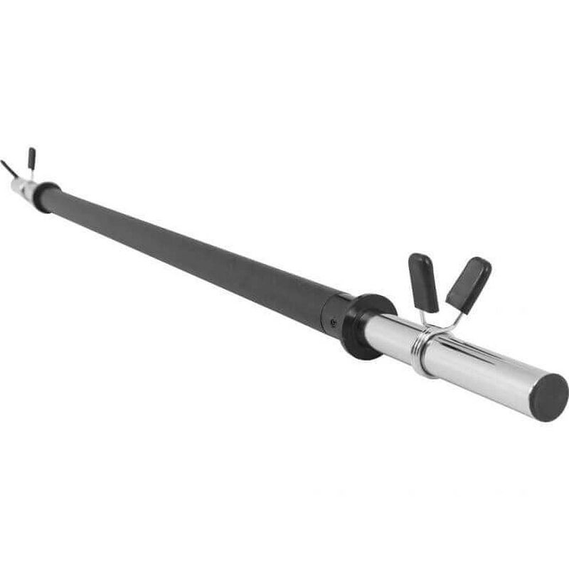 Foto van Gorilla sports aerobic halterstang - barbell - 130 cm - 30 mm - incl.