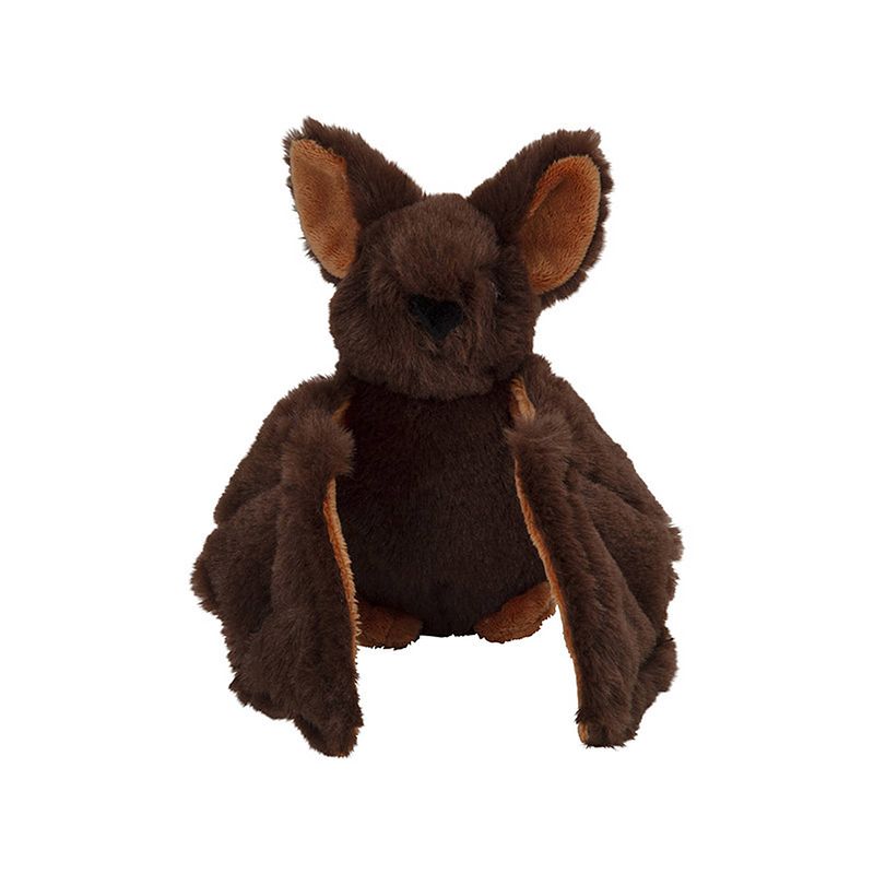 Foto van Halloween pluche knuffel vleermuis van 16 cm - knuffeldier