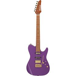 Foto van Ibanez lb1 violet lari basilio signature elektrische gitaar met koffer