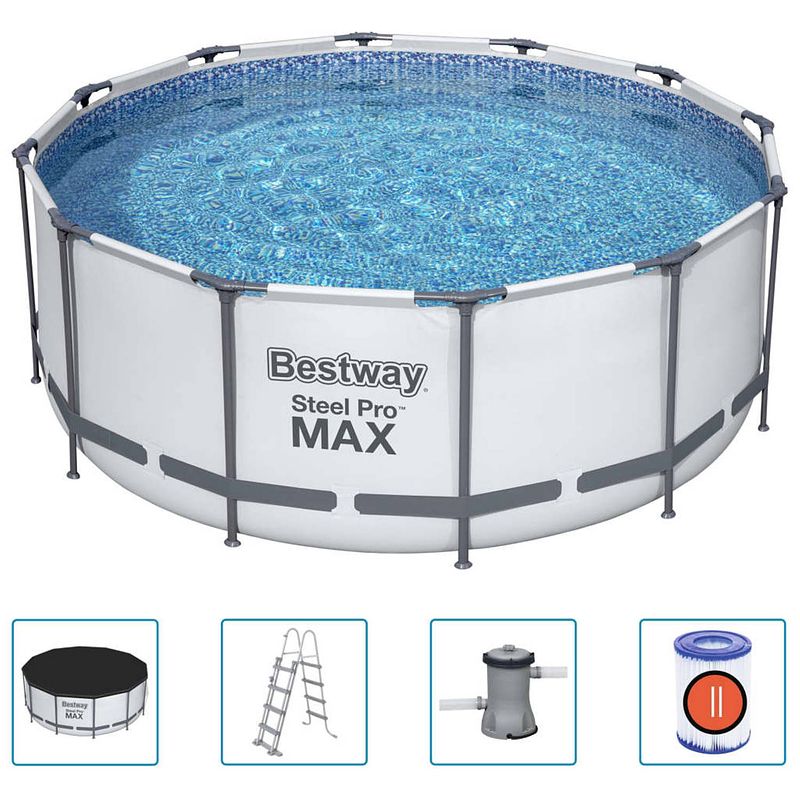 Foto van Bestway steel pro max zwembadset rond 366x122 cm