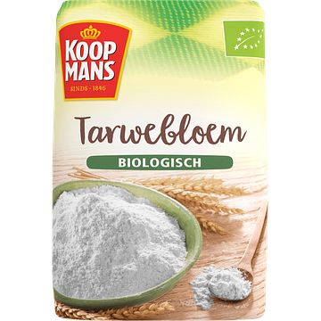 Foto van Koopmans tarwebloem biologisch 1kg bij jumbo