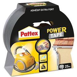 Foto van Pattex plakband power tape lengte: 25 m, grijs