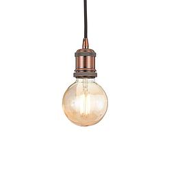 Foto van Ideal lux - frida - hanglamp - metaal - e27 - bruin