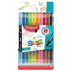 Foto van Maped fineliner graph'speps premium, 10 st