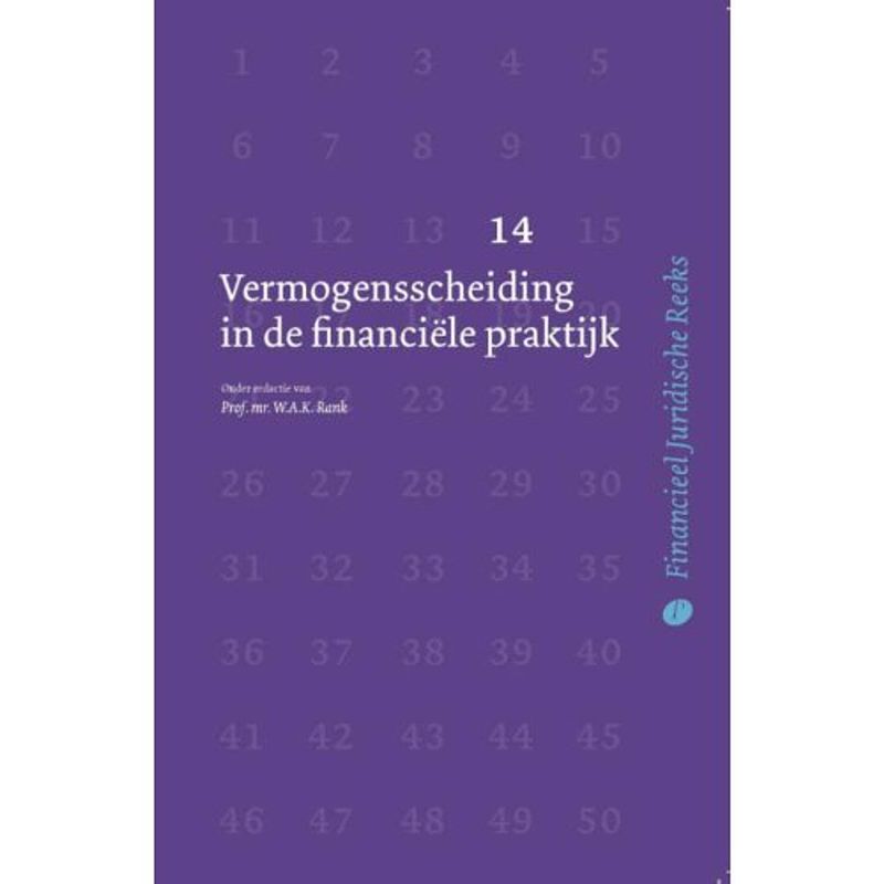 Foto van Vermogensscheiding in de financiële praktijk -