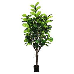 Foto van Ficus lyrata 210 cm kunstplant buitengewoon de boet