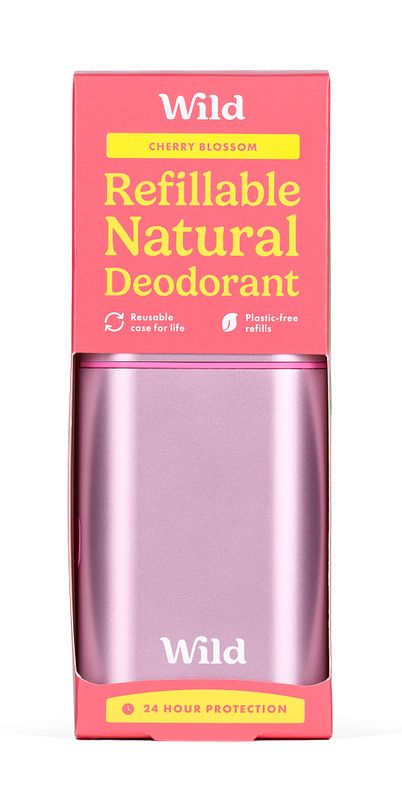 Foto van Wild cherry blossom refillable natural deodorant