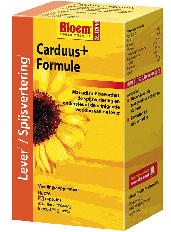 Foto van Bloem carduus+ formule capsules