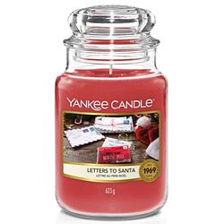 Foto van Yankee candle - letters to santa geurkaars - large jar - tot 150 branduren